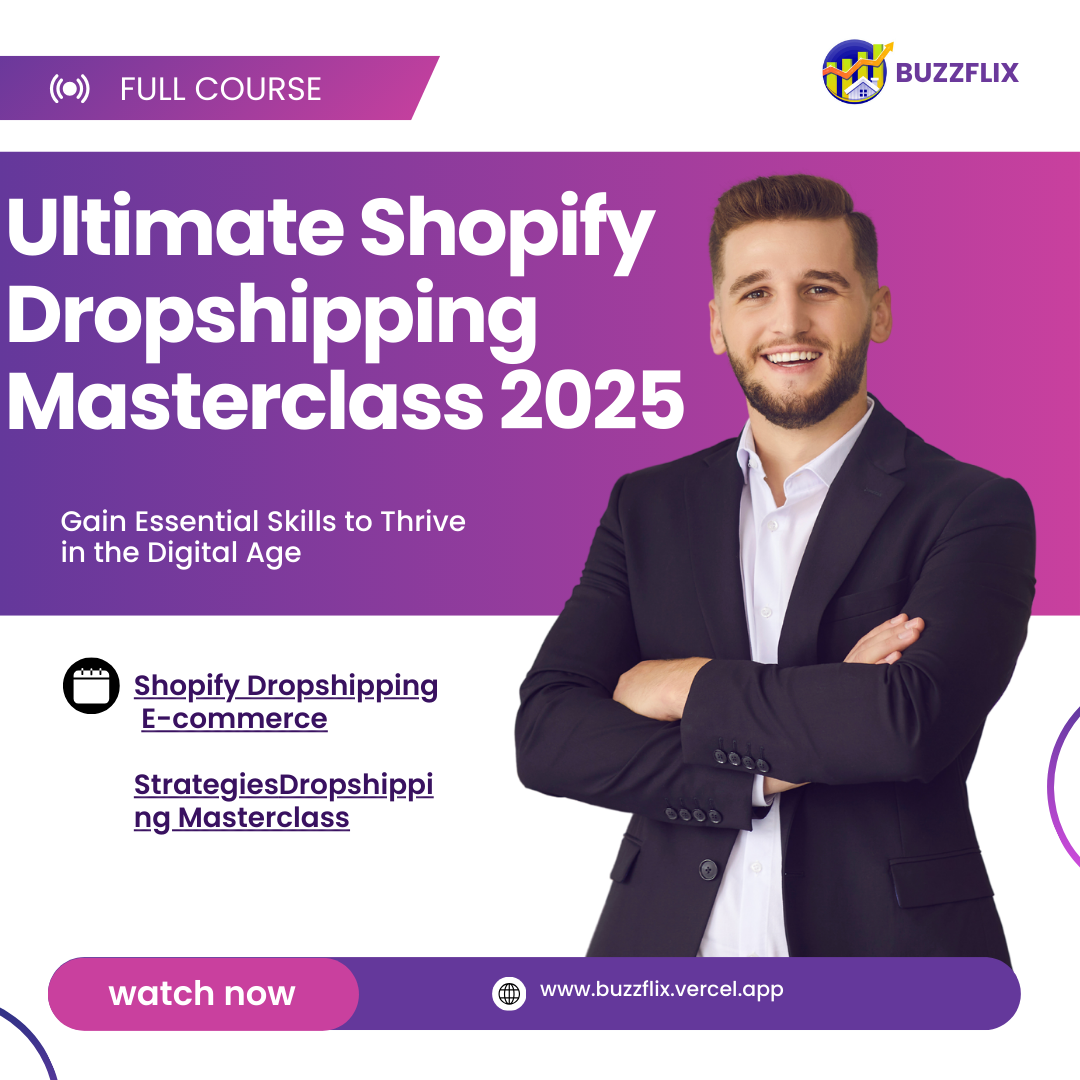 Shopify Dropshipping Course